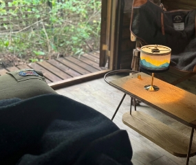 最低限の灯りで自分と向き合う